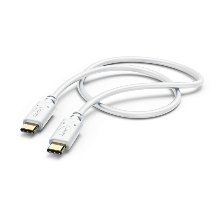 Кабел за зареждане HAMA, USB-C към USB-C, 1.5м, двойно екраниран, позлатени конектори - 201592 - 2