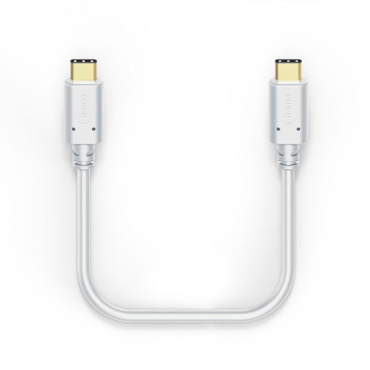 Кабел за зареждане HAMA, USB-C към USB-C, 1.5м, двойно екраниран, позлатени конектори - 201592 - 3