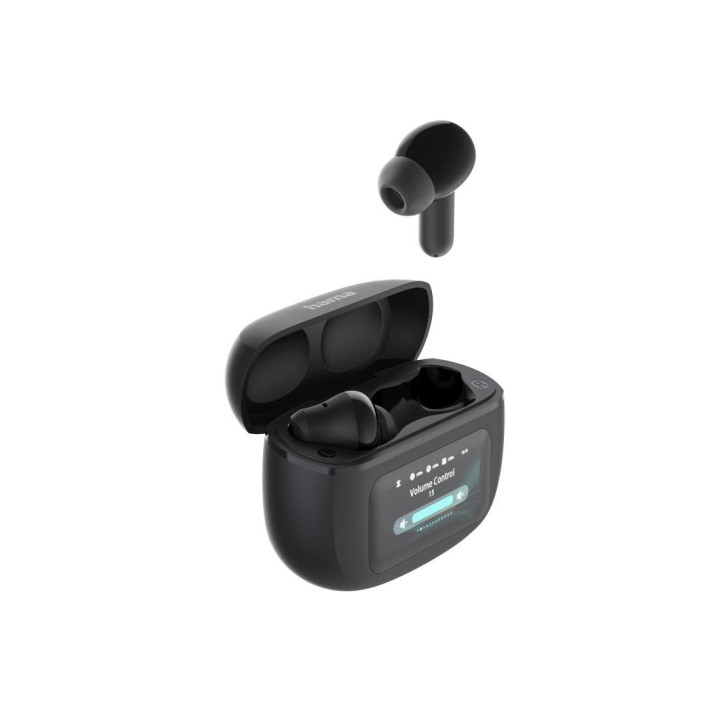 Bluetooth слушалки HAMA Spirit Touch, In-ear TWS, ANC, 5.4, черни - 221820 - 2