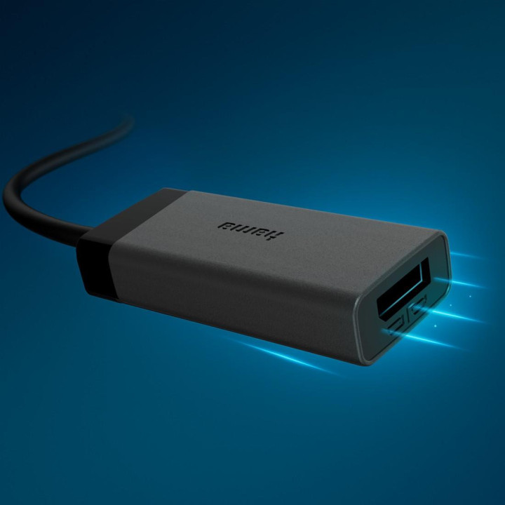 Адаптер HAMA, USB-C към DisplayPort/HDMI, 4K 60Hz - 202034 - 3