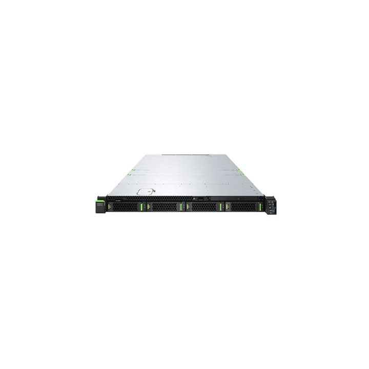 Сървър FUJITSU PRIMERGY RX2530 M8, 8x2.5" Hot-Swap, Xeon 6515P 16C 2.3GHz, 64GB DDR5-6400 ECC, RAID контролер PRAID 3252-8i, 2x9