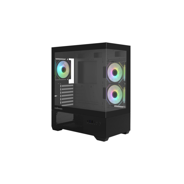 Геймърски компютър ION Chronix Black ARGB с процесор AMD Ryzen 5 7500F, видео карта GeForce RTX 5060 8GB GDDR7, RAM памет 32GB(2x16GB) DDR5 5200MHz, SSD 512GB M.2 2280 PCIe Gen 3 NVMe - HS-SSD-WAVE(P)-512G