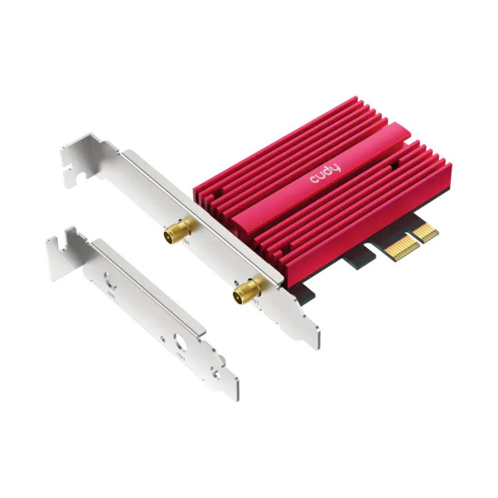 Мрежова карта Cudy WE9300S, WiFi 7 Tri-Band PCI-e 5760 Mbps - CUDY-WE9300S - 5