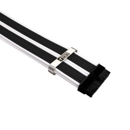 Комплект удължителни кабели 1stPlayer Custom Modding Cable Kit Black/White, ATX24P, EPS, PCI-e - BKW-001