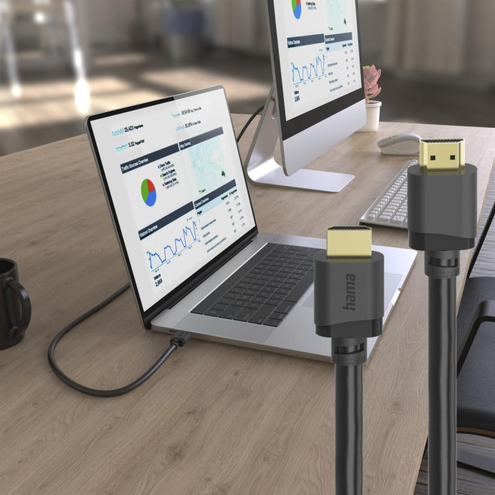 HDMI кабел HAMA Ultra High Speed, 2м, 8K 60Hz, 48Gbit/s - 202028