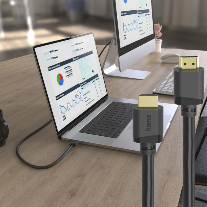 HDMI кабел HAMA Ultra High Speed, 2м, 8K 60Hz, 48Gbit/s - 202028