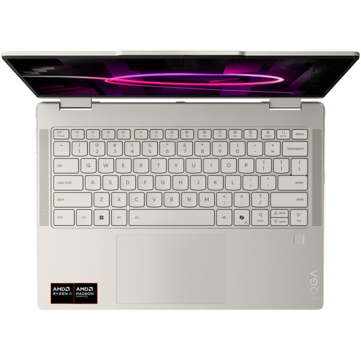Лаптоп Lenovo Yoga 7, 14" 2.8K OLED, AMD Ryzen AI 7 445, 32GB DDR5, 1T
