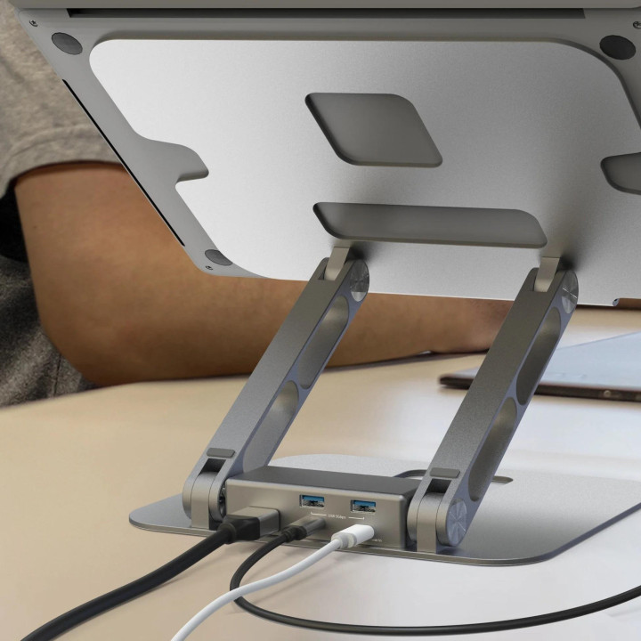 Поставка за лаптоп j5create JTS327, до 16", USB-C, 4K - JTS327