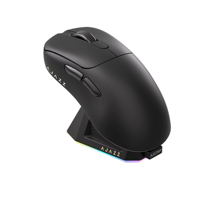 Безжична геймърска мишка Ajazz AJ179 PRO, Оптична, PAW3395 сензор, 260