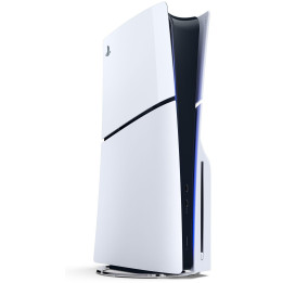 Конзола Sony PlayStation 5 Slim, 1TB, Blu-Ray, Бял, 1 контролер - SONY