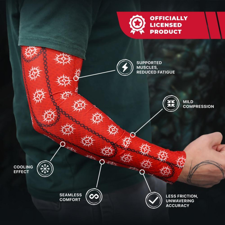 Геймърски ръкав FragON Diablo 4 Cathedral of Light, размер L - FD4SLEE