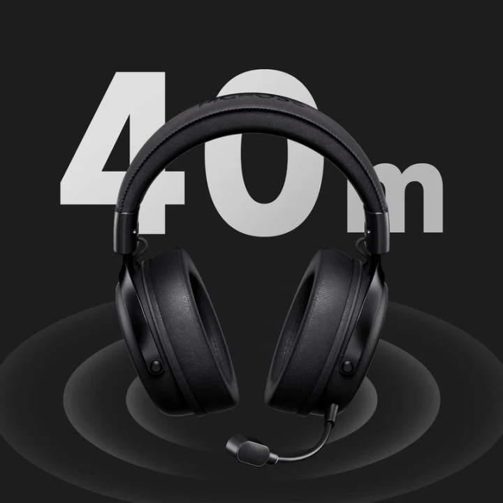 Безжични геймърски слушалки MCHOSE V9 Pro, 53mm, Bluetooth/2.4G, 2000m