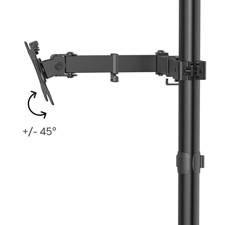 Стойка за монитор HAMA, 13" - 35", подвижна, VESA 75x75/100x100, 12kg 