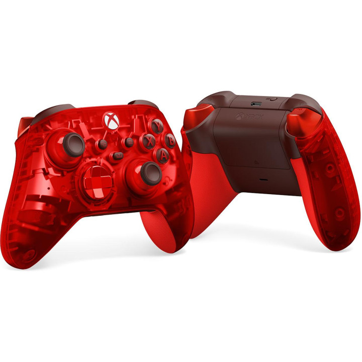 Безжичен геймърски контролер Microsoft Xbox Pulse Cipher, червена, 10м