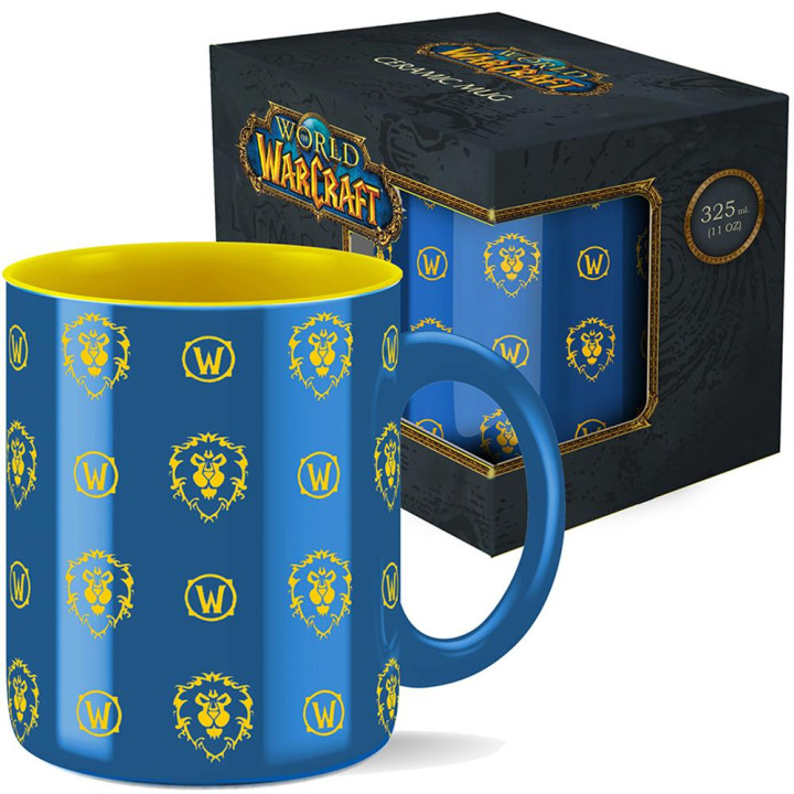Чаша FSHOLDING World of Warcraft: Alliance, 325ml - FWWMUG24BKAll0001