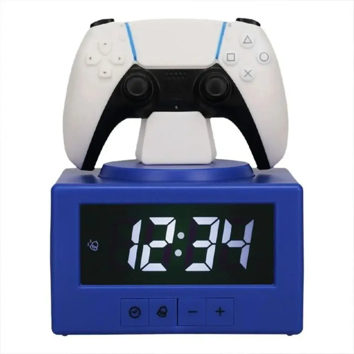 Часовник Paladone Playstation Controller Icon Alarm Clock - PP13475PS