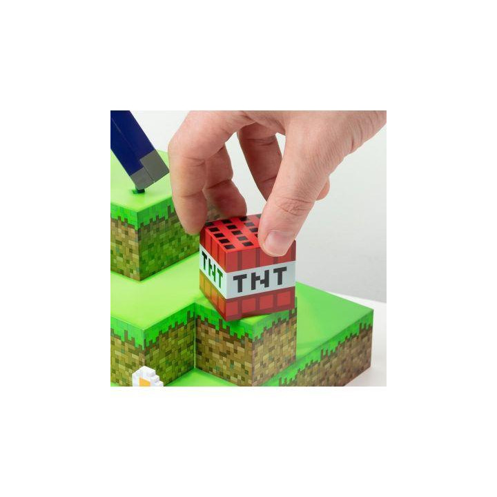 Лампа Paladone Minecraft Steve Diorama Light PP9463MCF, Многоцветен - 