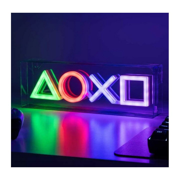 Лампа Paladone Playstation LED Neon Light, Многоцветен - PP12716PS