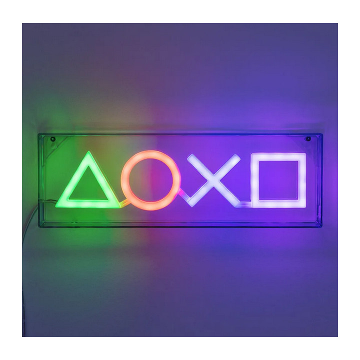 Лампа Paladone Playstation LED Neon Light, Многоцветен - PP12716PS