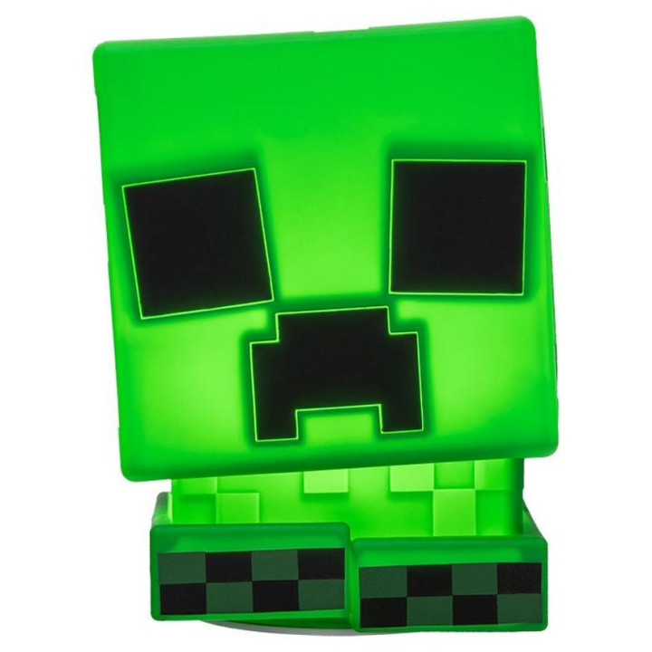 Лампа Paladone: Minecraft - Creeper SquishyGlo Silicone Light Recharge