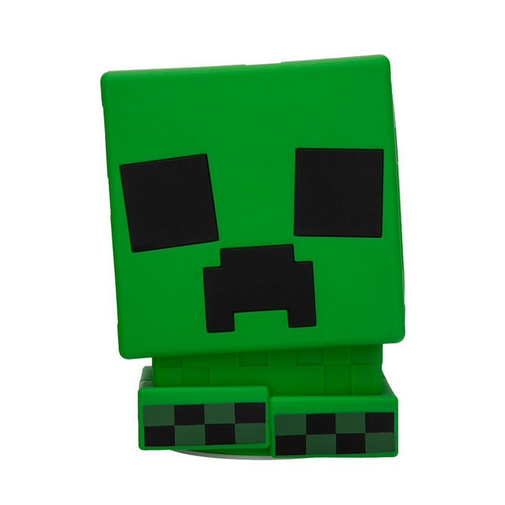Лампа Paladone: Minecraft - Creeper SquishyGlo Silicone Light Recharge