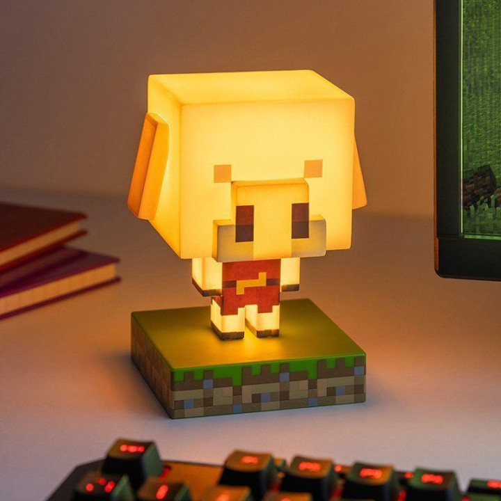 Лампа Paladone Icons Minecraft Piglin Light PP14431MCF, Многоцветен - 
