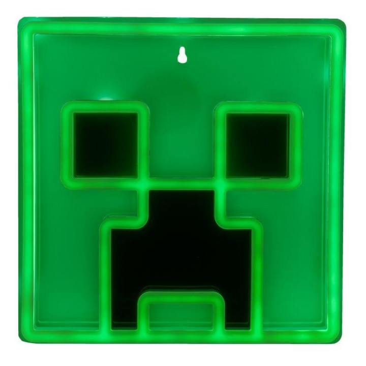 Лампа Paladone Minecraft Creeper, многоцветен LED неонова светлина - P