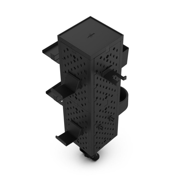 Модулен органайзер HAMA uRage Peg Board, черен - 186081