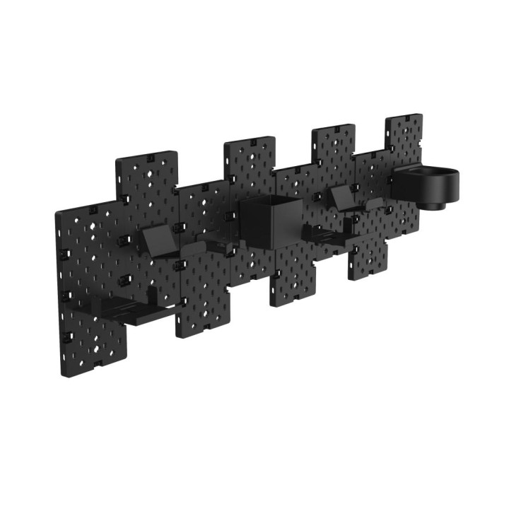 Модулен органайзер HAMA uRage Peg Board, черен - 186081
