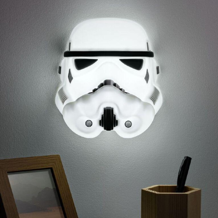 Лампа Paladone Disney Star Wars Stormtrooper Mask Light, многоцветна -