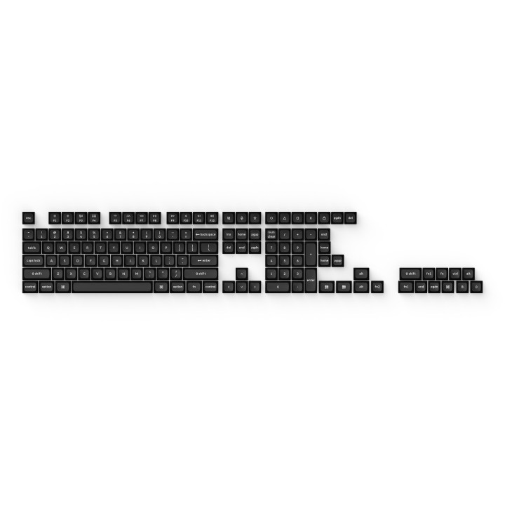 Капачки за механична клавиатура Keychron Double Shot KSA PBT, 137 броя