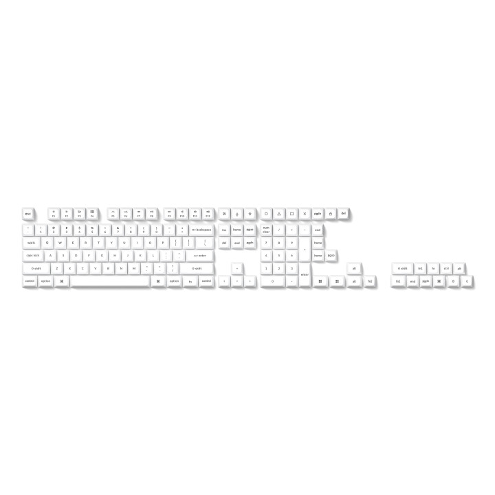 Капачки за механична клавиатура Keychron Double Shot KSA PBT, 137 бр.,