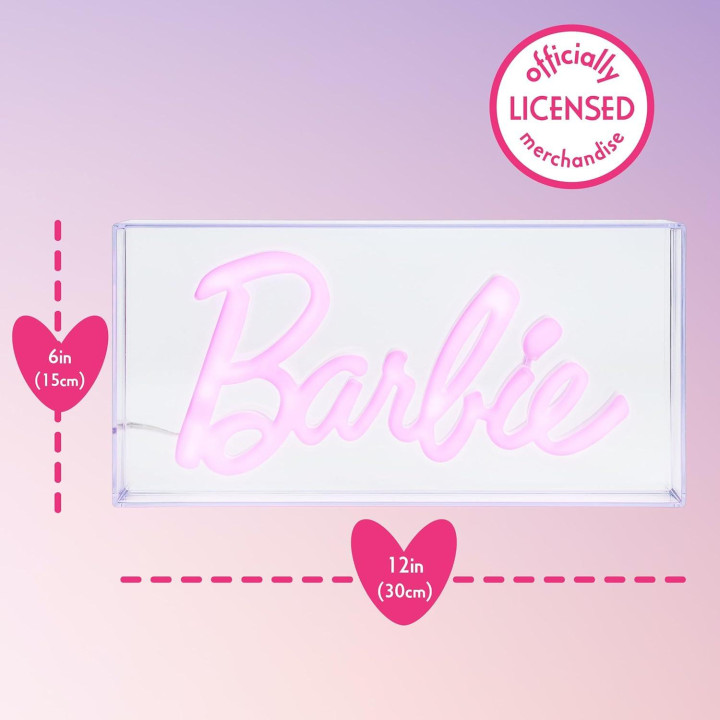 Светещ надпис Paladone Barbie LED Neon Light - PP11573BR