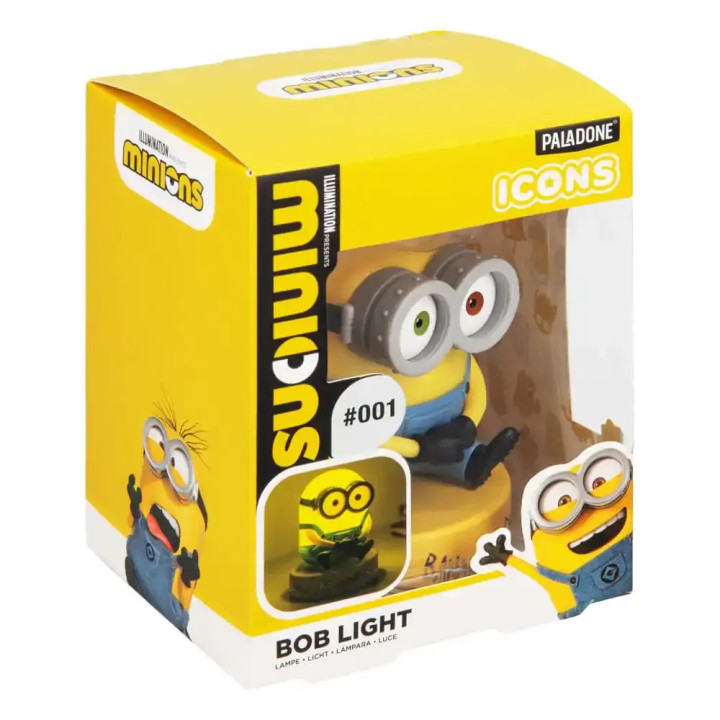 Светеща статуетка Paladone Icons Minions Bob Light - PP13259MN