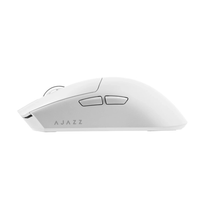 Безжична геймърска мишка Ajazz AJ139P V3 MC, Бяла, PAW3311 сензор, 240