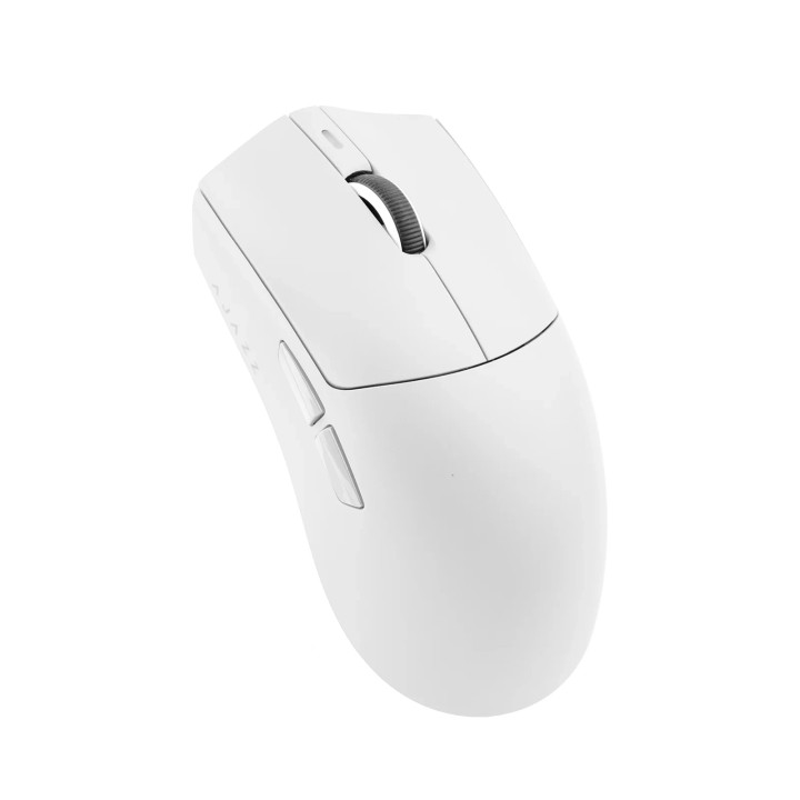 Безжична геймърска мишка Ajazz AJ139P V3 MC, Бяла, PAW3311 сензор, 240