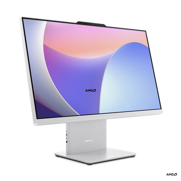 All in One компютър Lenovo IdeaCentre, 23.8" Full HD IPS, AMD Ryzen 7 