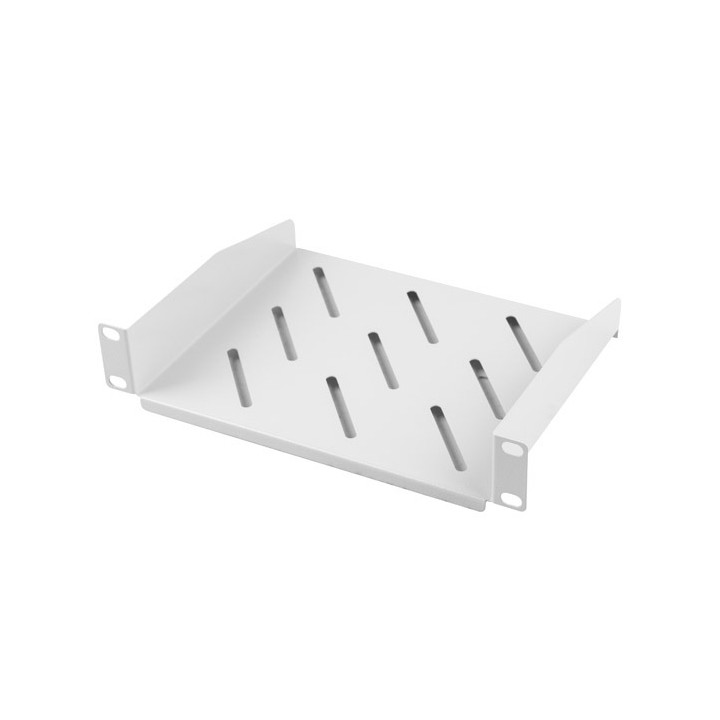 Тава за сървърен шкаф Lanberg 10" 1U, 254x180mm, Товароносимост 20kg, 