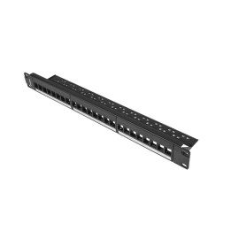 Пач панел LANBERG, 24 порта, 1U, 19" rack - PPKS-1024-B