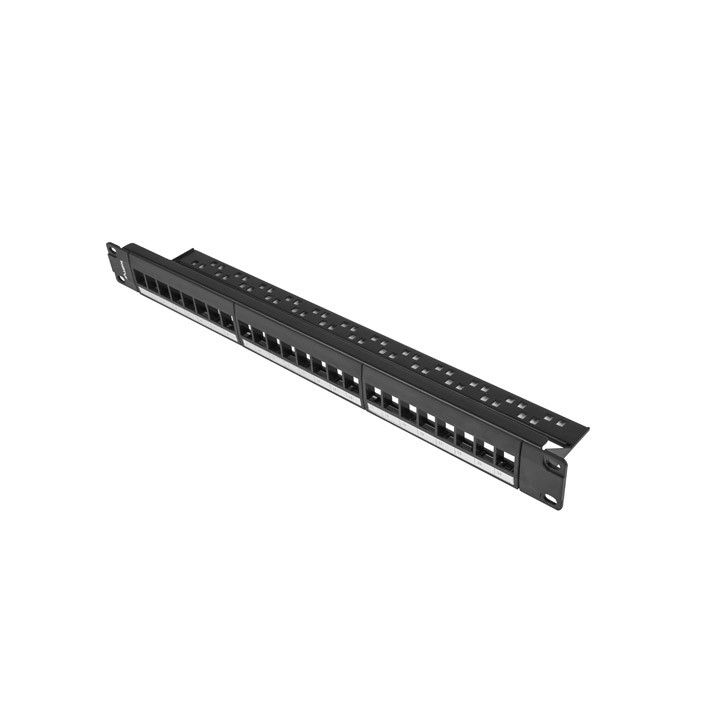 Пач панел LANBERG, 24 порта, 1U, 19" rack - PPKS-1024-B