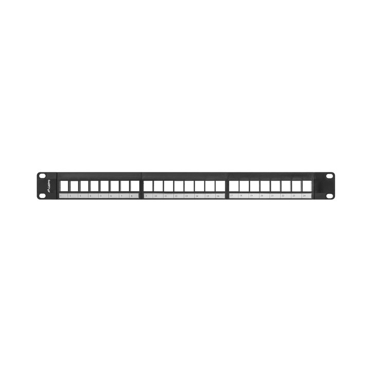 Пач панел LANBERG, 24 порта, 1U, 19" rack - PPKS-1024-B