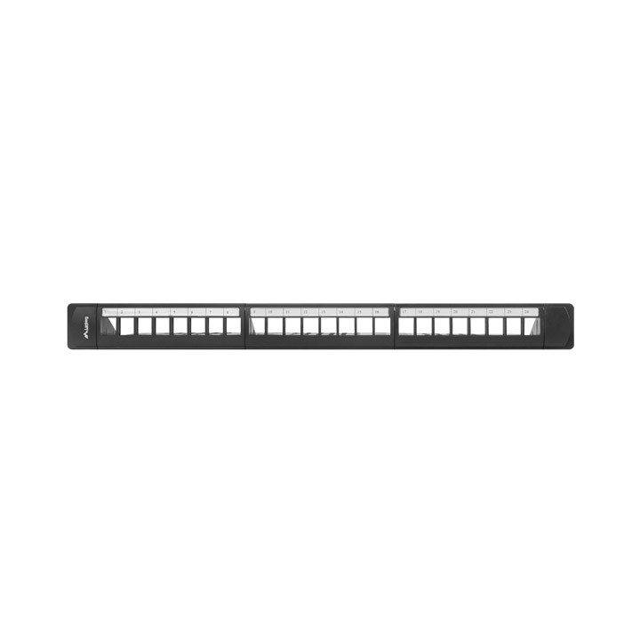 Пач панел Lanberg PPKS-1124-B, 24 порта, 1U, черен - PPKS-1124-B