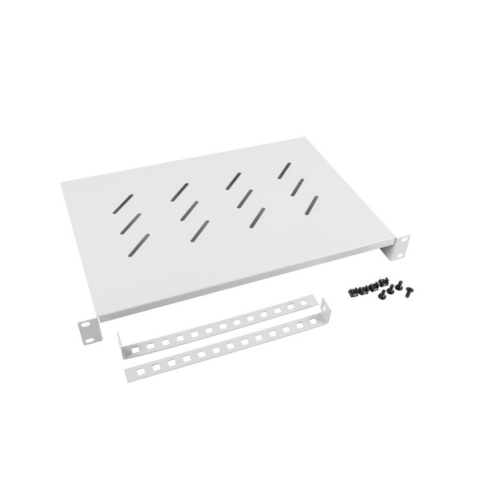 Тава за сървърен шкаф Lanberg 19" 1U, 483x300mm, Товароносимост 25kg -
