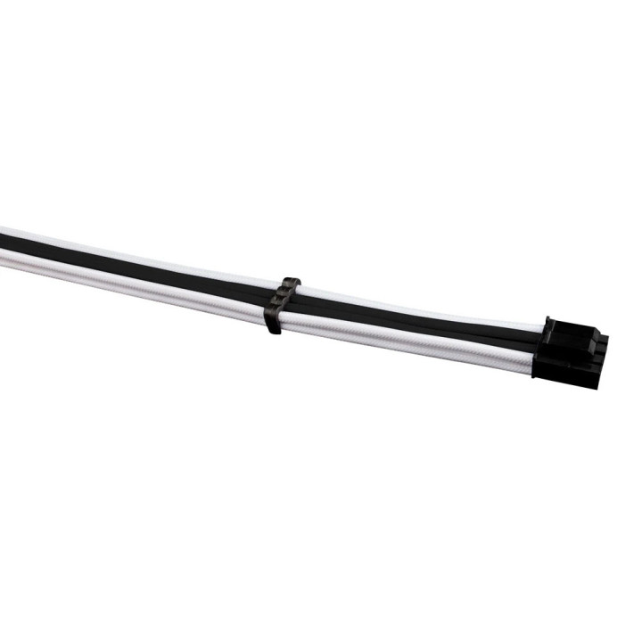 Комплект удължителни кабели 1stPlayer Custom Modding Cable Kit Black/White, ATX24P, EPS, PCI-e - BKW-001