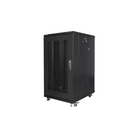 Комуникационен шкаф LANBERG 19" 22U 600x800, Free-standing, Mesh врата