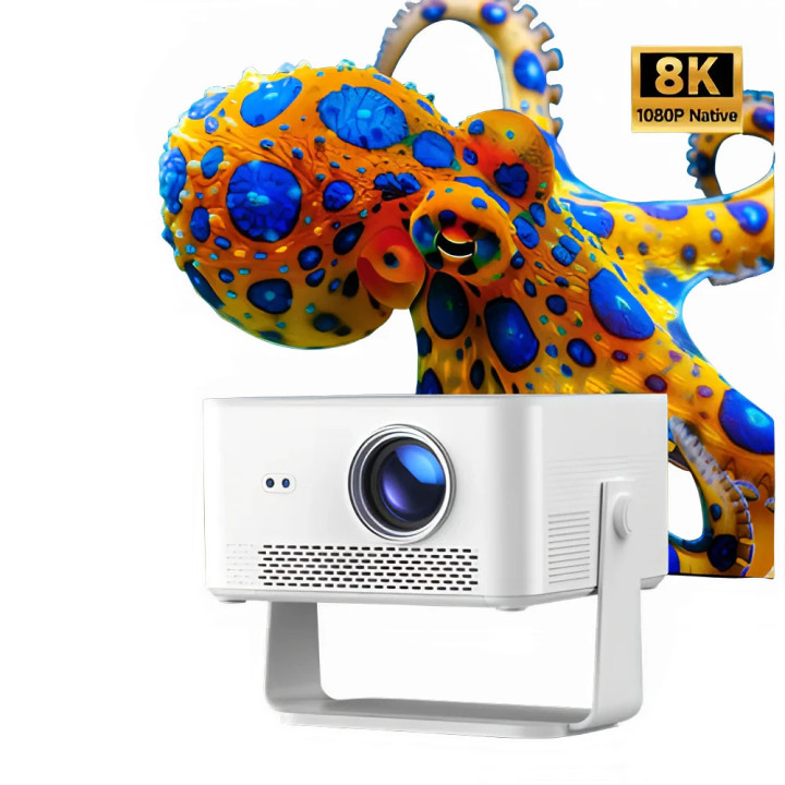 Преносим мултимедиен проектор MagCubic HY450MAX, 8K поддръжка, Allwinn