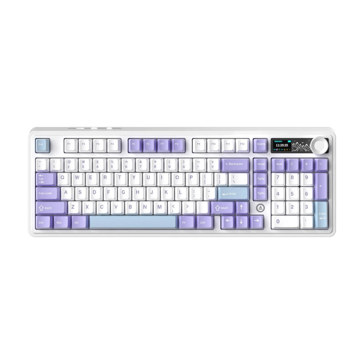 Bluetooth механична геймърска клавиатура Ajazz AK980 V2, 80%, Ajazz Ma