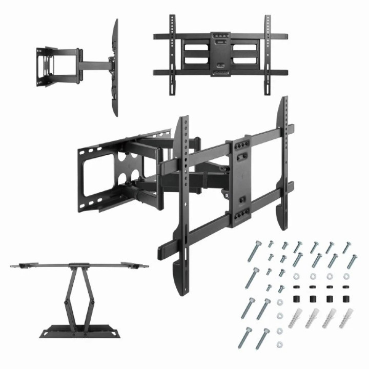 Стенна стойка за телевизор Gembird WM-80ST-02, 37"-80", 60 kg - WM-80S