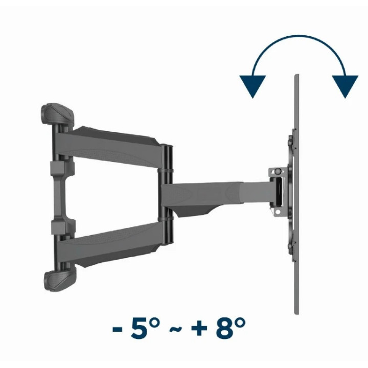 Стенна стойка Gembird WM-75ST-01, 32"-75", 45.5 kg - WM-75ST-01