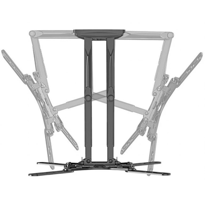 Стенна стойка за телевизор Gembird WM-60ST-01, 32"-60", Регулируема, 3
